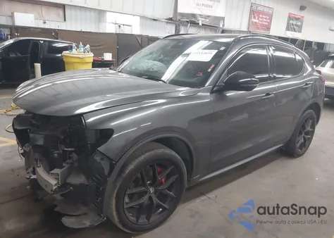 2021 Alfa Romeo Stelvio Ti Awd z USA, uszkodzony, nr VIN ZASPAKBN0M7D12355